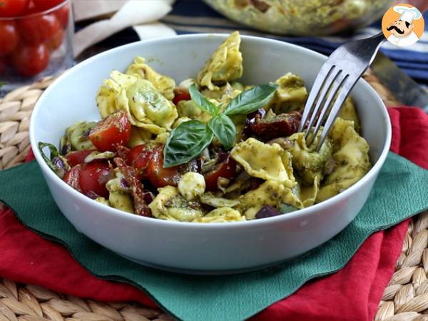 Pesto-Tortellini-Salat - Zubereitung Schritt 5