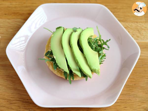 Sandwich mit Garnelen, Avocado und Koriander - Zubereitung Schritt 2
