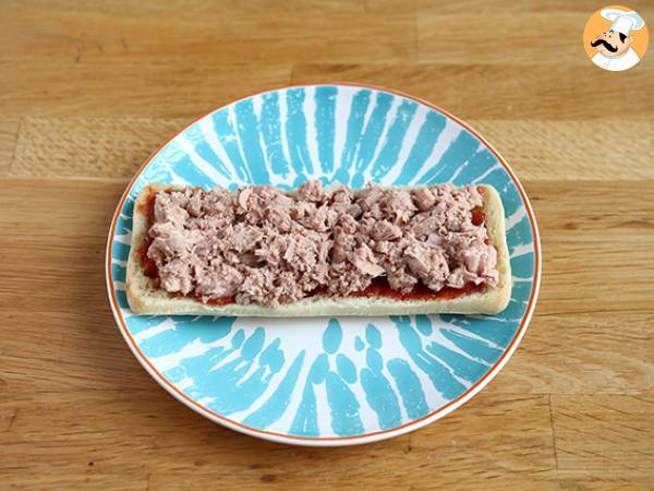 Thunfisch-Panini mit Tomate und Kapern - Zubereitung Schritt 2