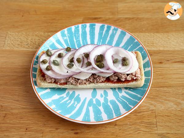 Thunfisch-Panini mit Tomate und Kapern - Zubereitung Schritt 3