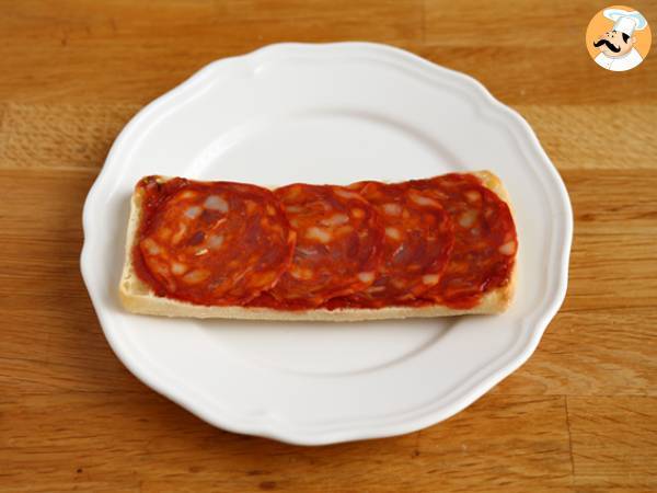 Emmentaler Chorizo-Panini - Zubereitung Schritt 2