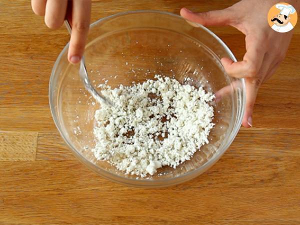 Zucchinipfannkuchen mit Feta - Zubereitung Schritt 3