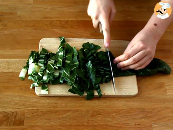 Afrikanische Suppe: Tomate, Erdnuss und Mangold – Afrikanische Erdnusssuppe - Zubereitung Schritt 1