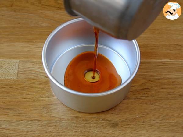 Vanille-Flan-Kuchen - Zubereitung Schritt 2