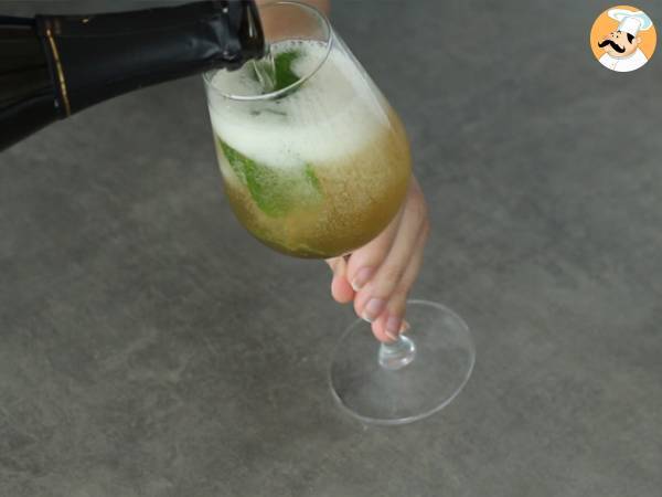 Mojito royal mit Champagner - Zubereitung Schritt 2