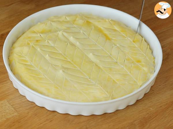 Galette des Rois Frangipane Himbeere Pistazie - Zubereitung Schritt 6