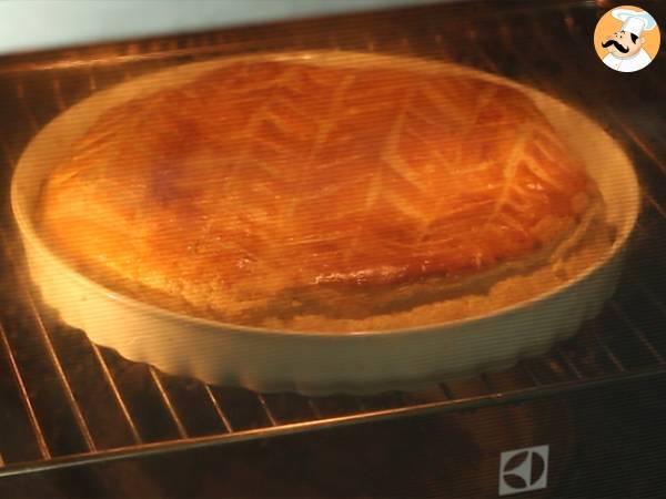 Galette des Rois Frangipane Himbeere Pistazie - Zubereitung Schritt 7