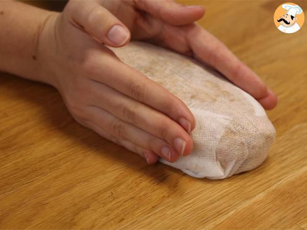 In Salz gegarte Leberpastete - Zubereitung Schritt 1