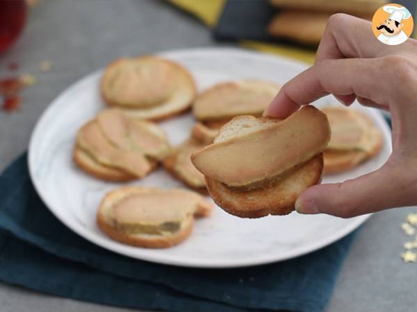 In Salz gegarte Leberpastete - Zubereitung Schritt 5