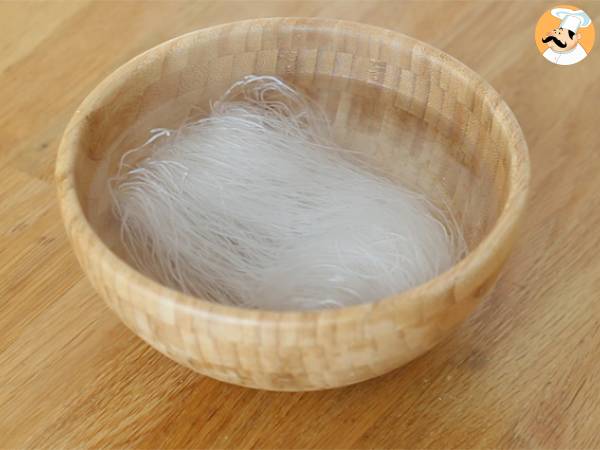 Frühlingsrollen - Garnelen Huhn - Zubereitung Schritt 1