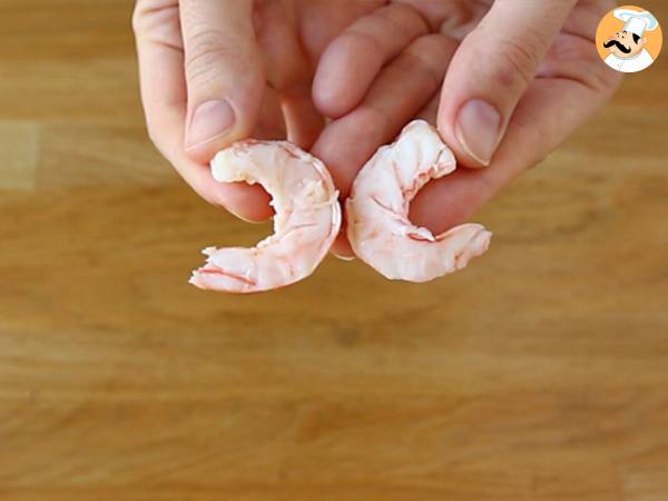 Frühlingsrollen - Garnelen Huhn - Zubereitung Schritt 3