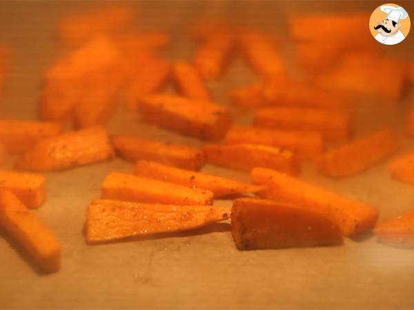 Vegetarische Frühlingsrollen – Rotkohl und Süßkartoffel - Zubereitung Schritt 1