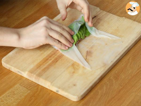 Frühlingsrollen – mariniertes Rindfleisch - Zubereitung Schritt 6