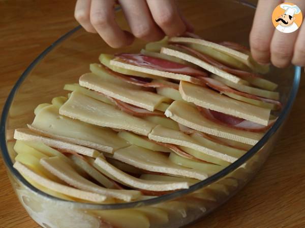 Raclette-Gratin - Zubereitung Schritt 4