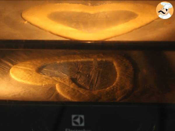 Herzkuchen mit Kindern - Zubereitung Schritt 6