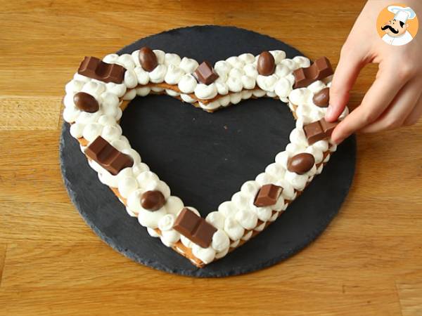 Herzkuchen mit Kindern - Zubereitung Schritt 10