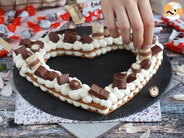 Herzkuchen mit Kindern - Zubereitung Schritt 11