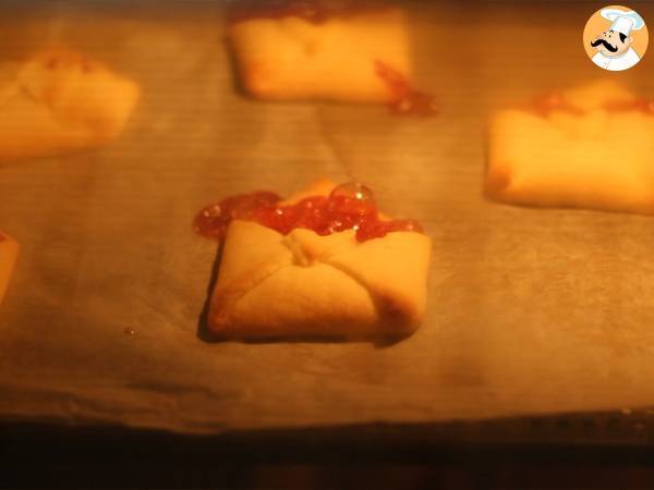 Mürbegebäck Liebesumschläge für den Valentinstag - Zubereitung Schritt 5