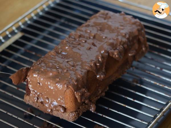 Marmorbiskuit mit Mandelglasur - Zubereitung Schritt 10