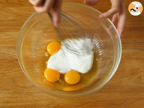 Schokoladenbiskuit in der Mikrowelle in 5 Min. - Zubereitung Schritt 1