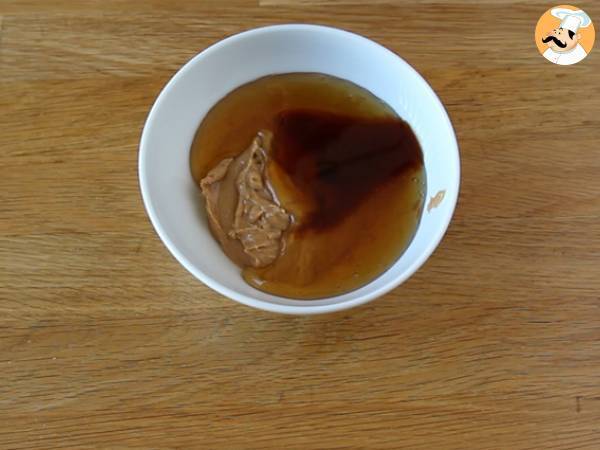 Puffreis-Getreideriegel mit Erdnüssen - Zubereitung Schritt 4