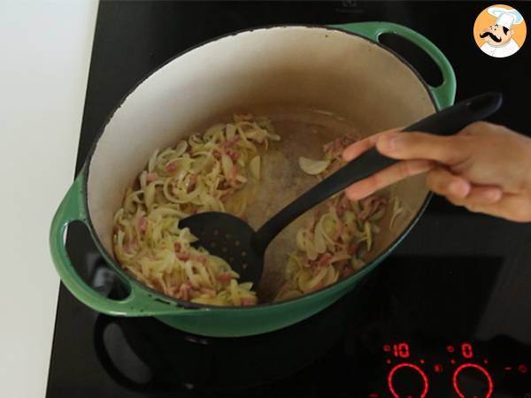 Coq au Vin (Hahn in Wein) - Zubereitung Schritt 1