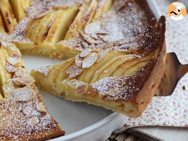 Apfel-Mandel-Kuchen (Tarte normande) - Zubereitung Schritt 10