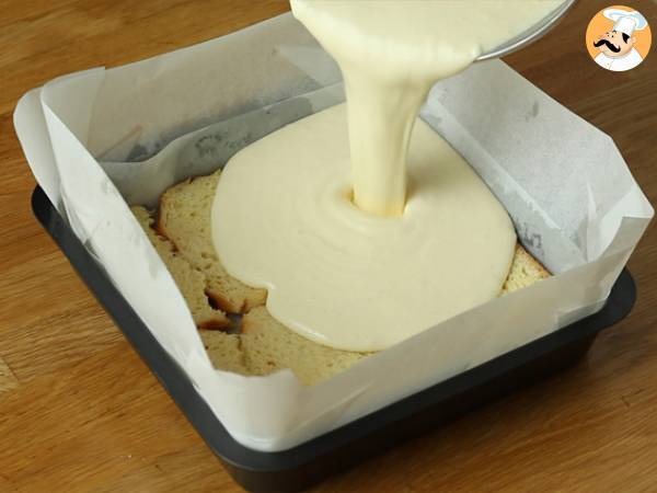 Käsekuchen-Riegel mit französischem Toast - Zubereitung Schritt 5