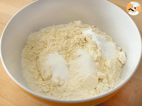 Express-Brot, keine Hefe, kein Kneten, keine Ruhezeit - Zubereitung Schritt 2