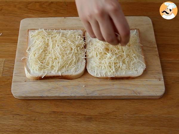 Gourmet-Croque-monsieur mit Bechamelsauce - Zubereitung Schritt 1