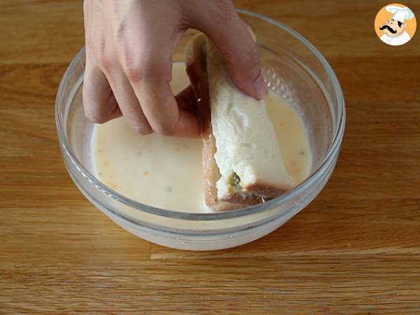 French Toast mit Pesto - Zubereitung Schritt 3