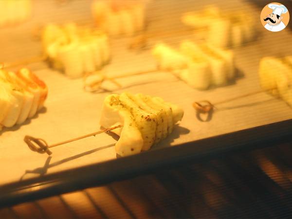 Tannenblätterteig mit Pesto für den Weihnachtsapéro - Zubereitung Schritt 5