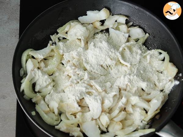 Kabeljau in Sahnesoße, traditionelles portugiesisches Rezept - Zubereitung Schritt 3