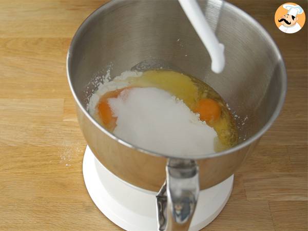 Goldene Brioche - Zubereitung Schritt 1