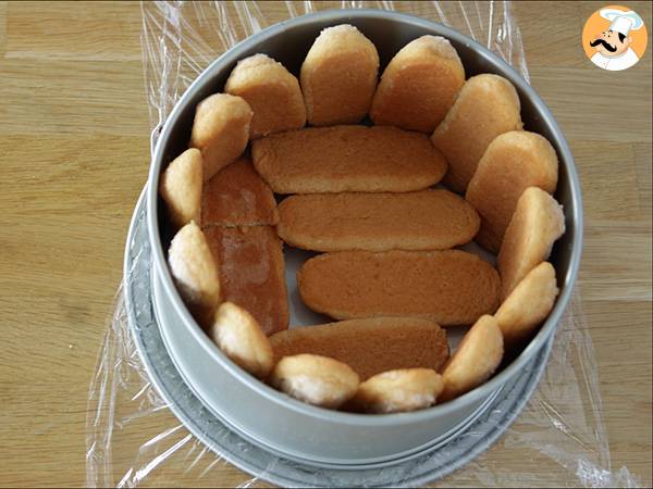 Charlotte au chocolat - Zubereitung Schritt 6