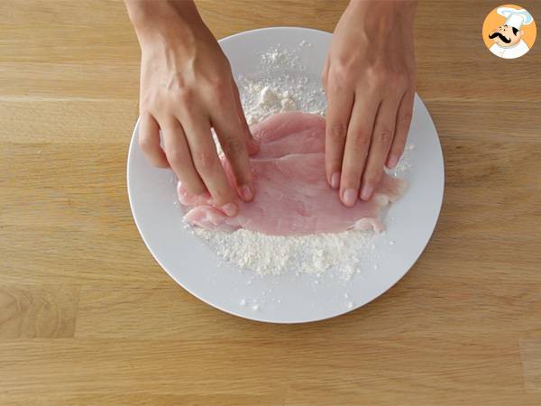 Hausgemachtes Cordon Bleu - Zubereitung Schritt 1