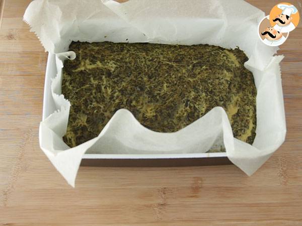 Spinat-, Schinken- und Frischkäseröllchen - Zubereitung Schritt 3