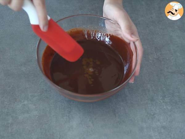 Schokoladenfondant mit gesalzenem Butterkaramell - Zubereitung Schritt 5