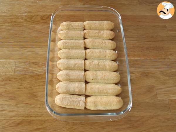 Einfaches und schnelles Himbeer-Tiramisu - Zubereitung Schritt 2