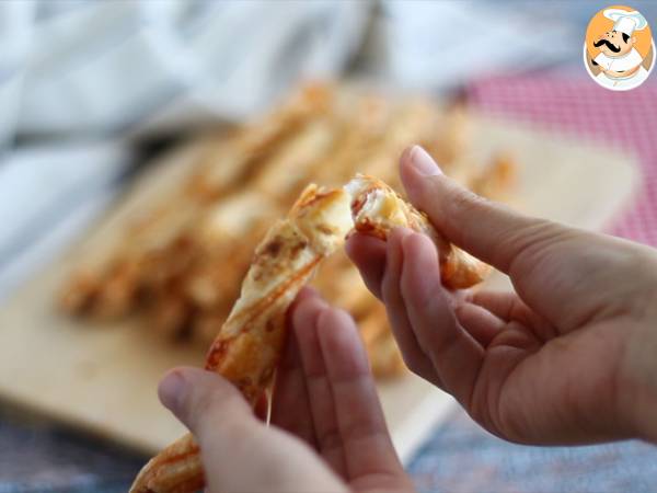 Blätterteig-Twister mit Sesam - Zubereitung Schritt 6