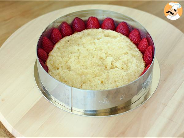 Erdbeerkuchen (Rezept Schritt für Schritt) - Zubereitung Schritt 10