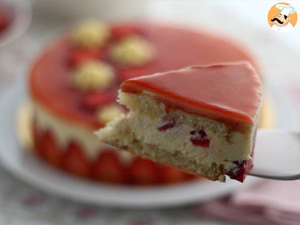 Erdbeerkuchen (Rezept Schritt für Schritt) - Zubereitung Schritt 16