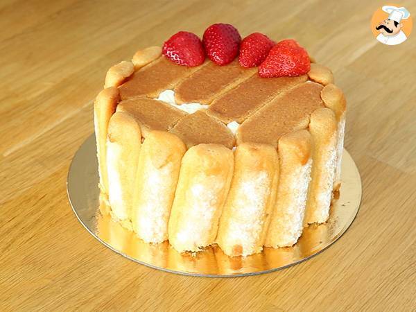 Schnelle und einfache Erdbeer-Charlotte - Zubereitung Schritt 6