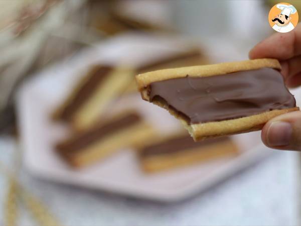 Twix-Kekse mit Karamell und Vollmilchschokolade - Zubereitung Schritt 10