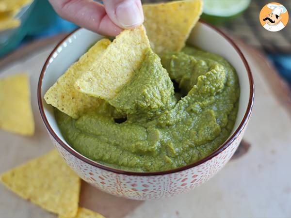 Guacamole aus Erbsen und Limetten - Zubereitung Schritt 3