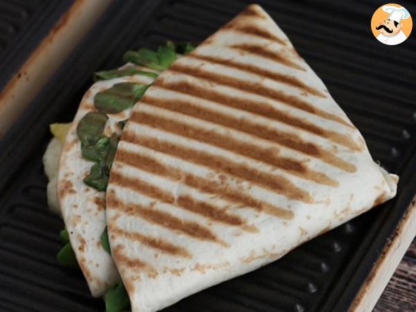 Gegrillter Wrap nach Brunch-Art - Tortilla Wrap Hack - Zubereitung Schritt 6