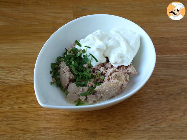 Endivienschalen mit Thunfisch - Zubereitung Schritt 1