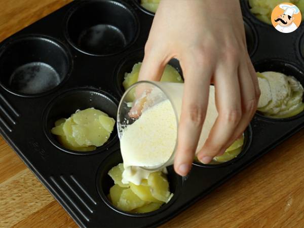 Mini-Gratin Dauphinois - Zubereitung Schritt 3