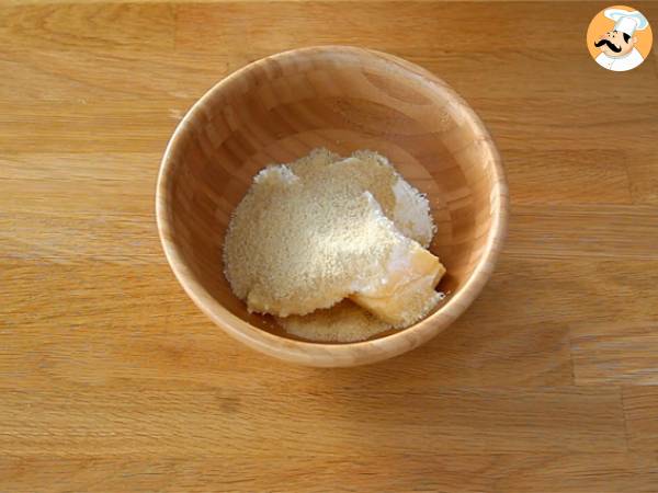 Vanille-Karamell-Pekannuss-Kuchen - Zubereitung Schritt 1