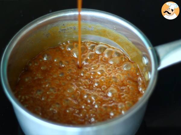 Vanille-Karamell-Pekannuss-Kuchen - Zubereitung Schritt 5